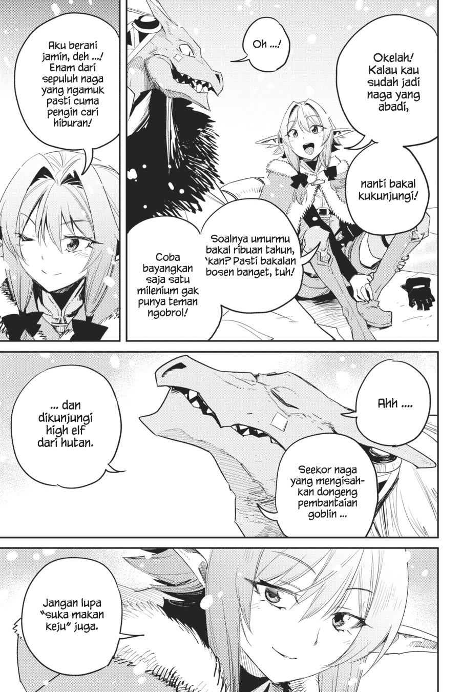 Halaman 16 dari Goblin Slayer Chapter 43