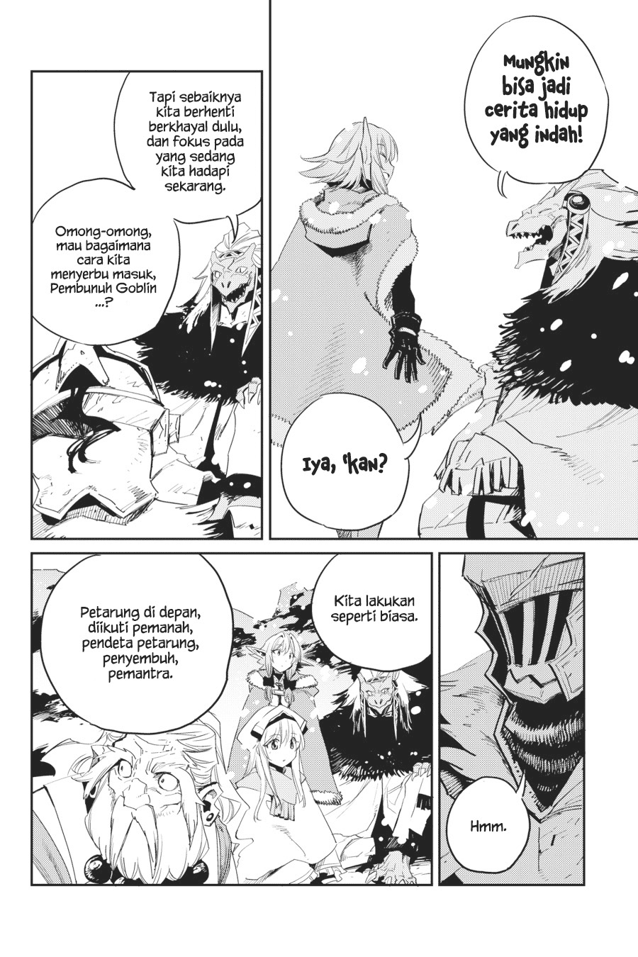 Halaman 17 dari Goblin Slayer Chapter 43
