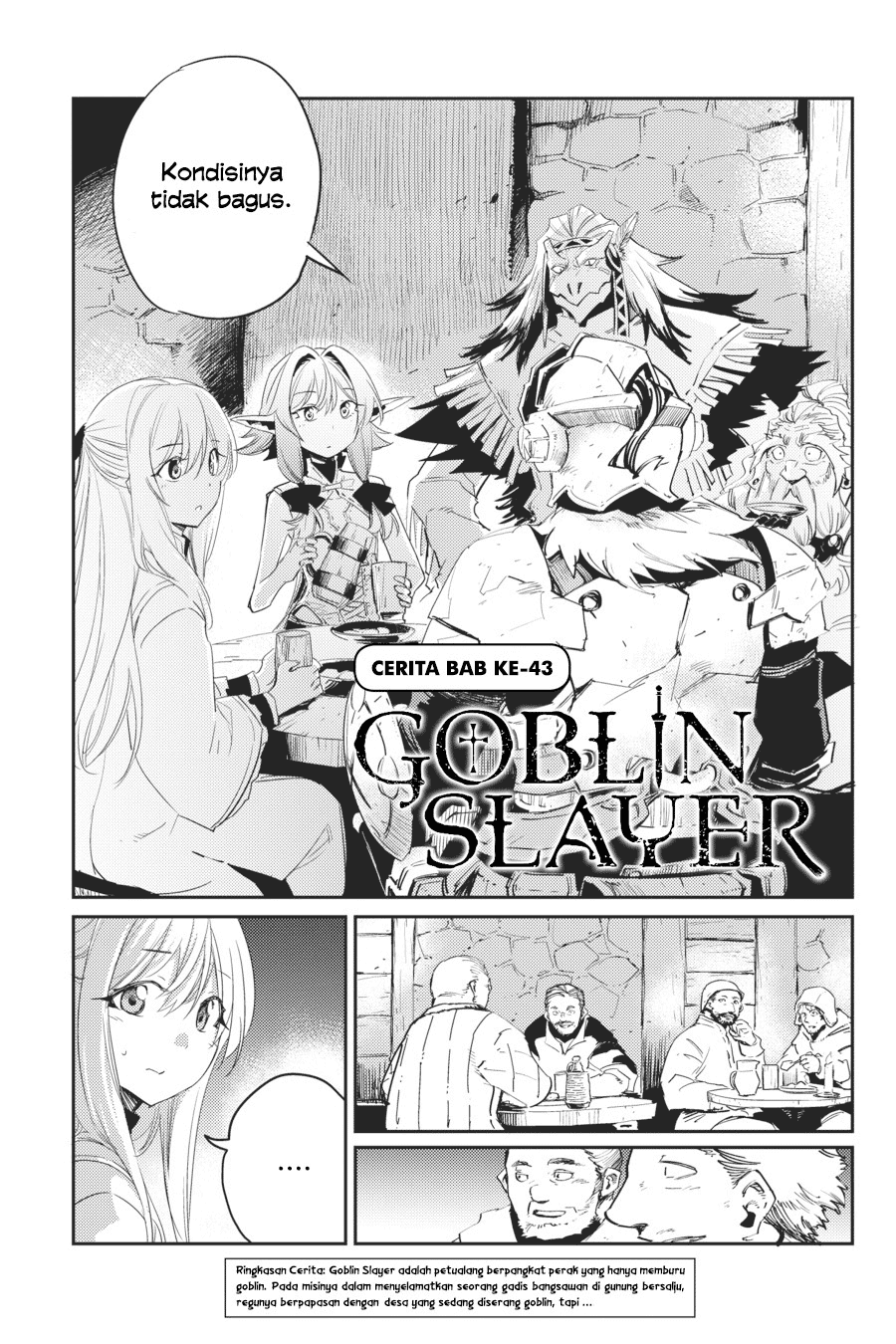 Halaman 2 dari Goblin Slayer Chapter 43