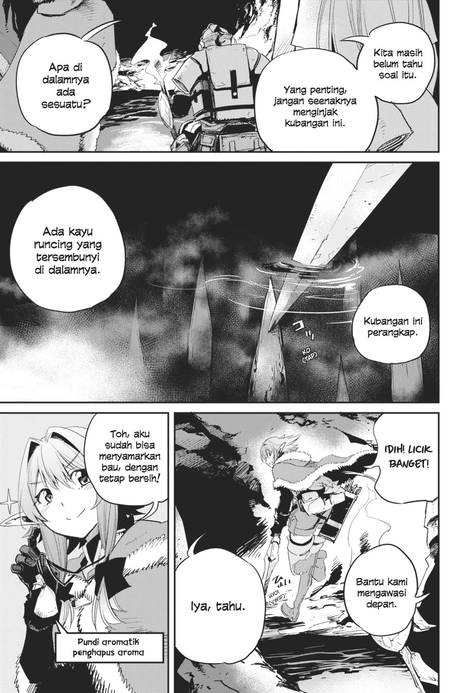 Halaman 22 dari Goblin Slayer Chapter 43
