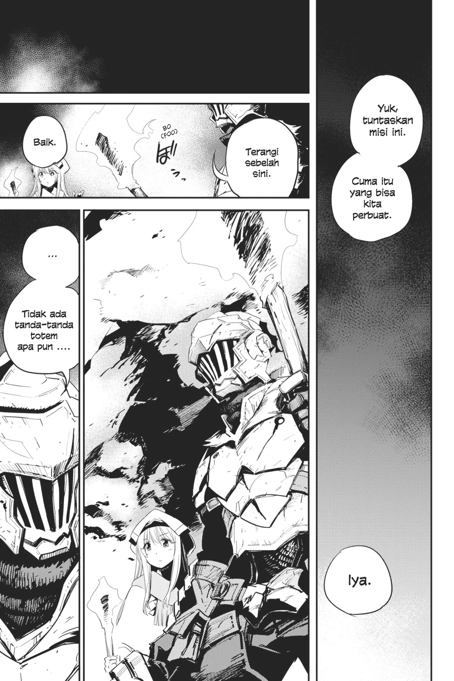 Halaman 24 dari Goblin Slayer Chapter 43