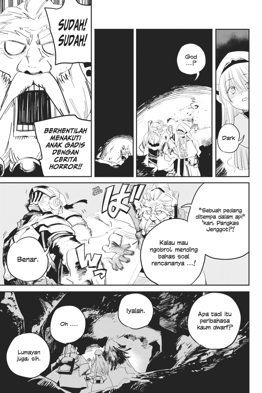 Halaman 26 dari Goblin Slayer Chapter 43