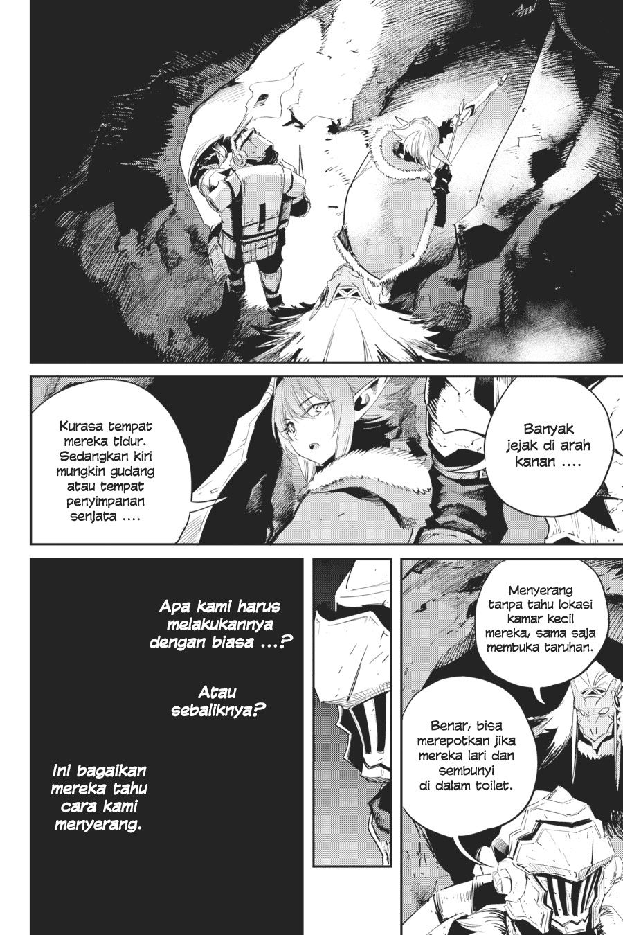 Halaman 27 dari Goblin Slayer Chapter 43