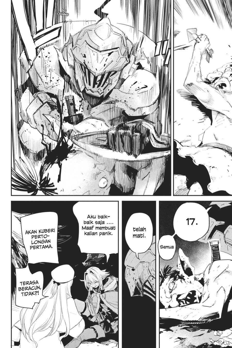 Halaman 39 dari Goblin Slayer Chapter 43
