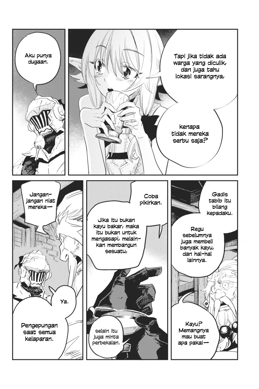 Halaman 5 dari Goblin Slayer Chapter 43