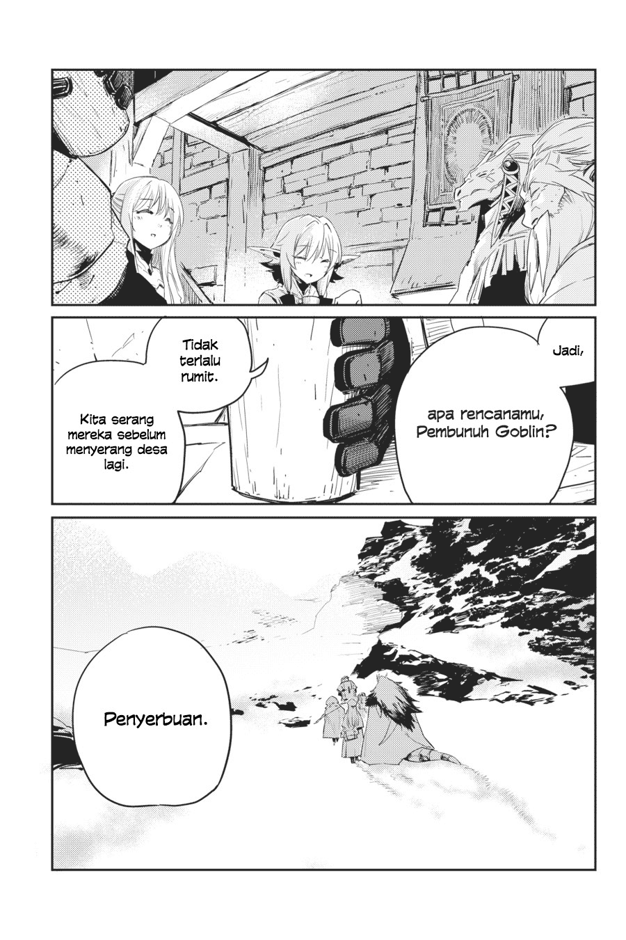Halaman 8 dari Goblin Slayer Chapter 43