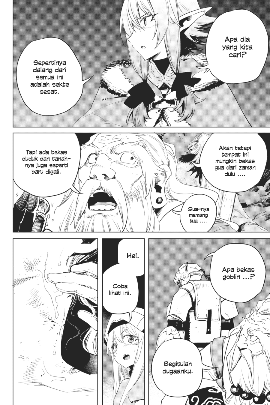 Halaman 14 dari Goblin Slayer Chapter 44