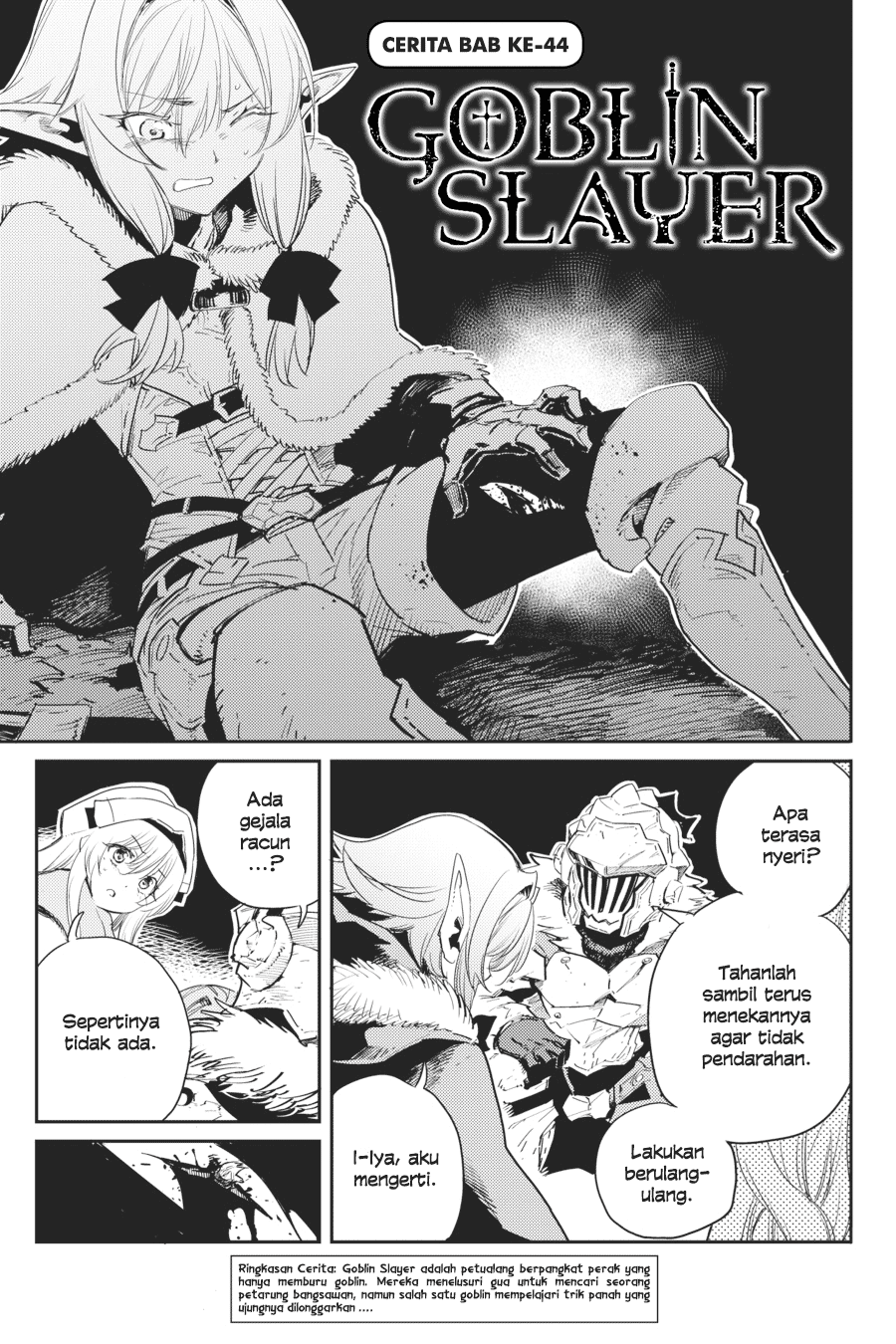Halaman 2 dari Goblin Slayer Chapter 44