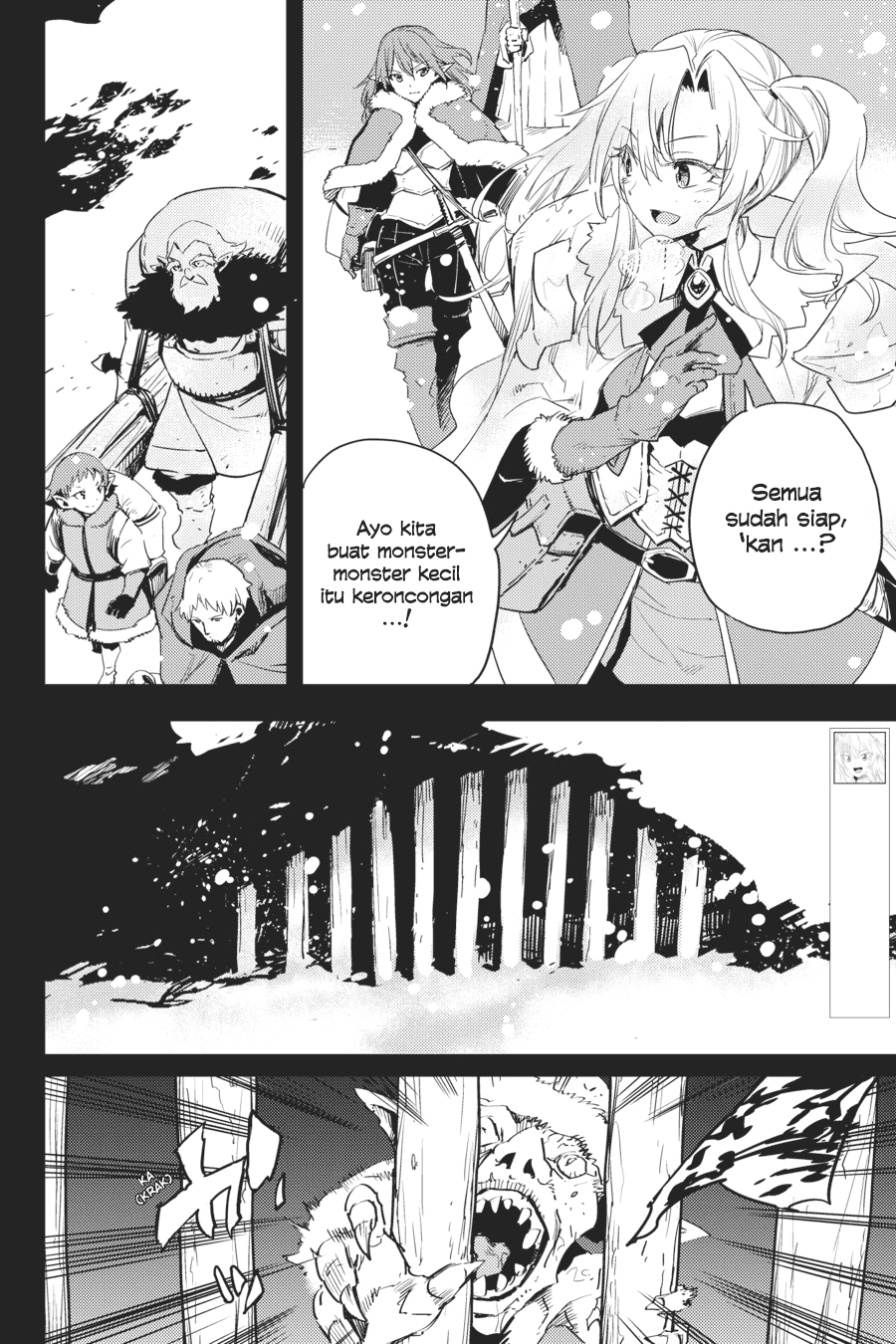 Halaman 21 dari Goblin Slayer Chapter 44