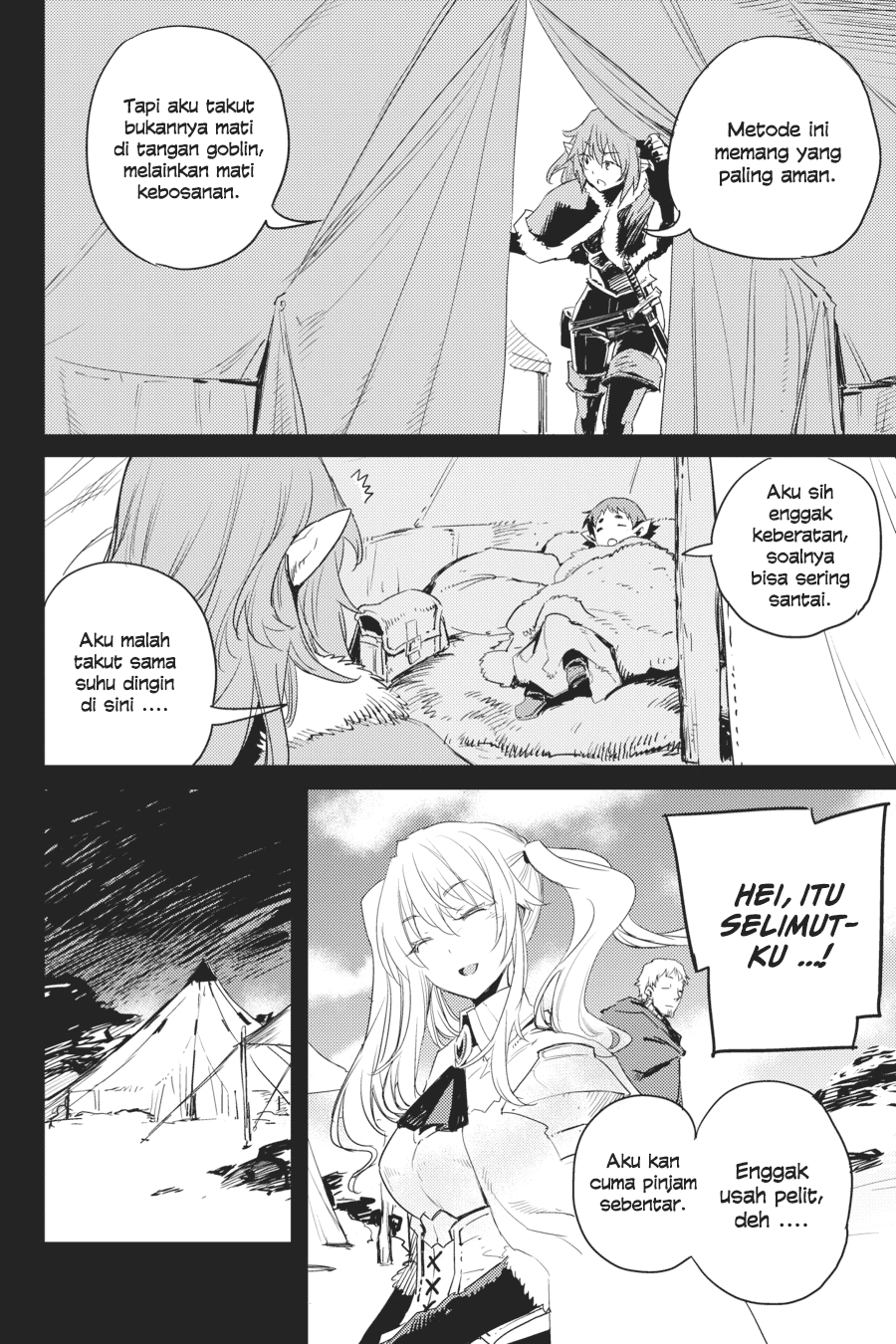 Halaman 23 dari Goblin Slayer Chapter 44