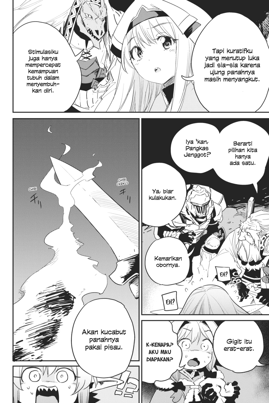 Halaman 3 dari Goblin Slayer Chapter 44