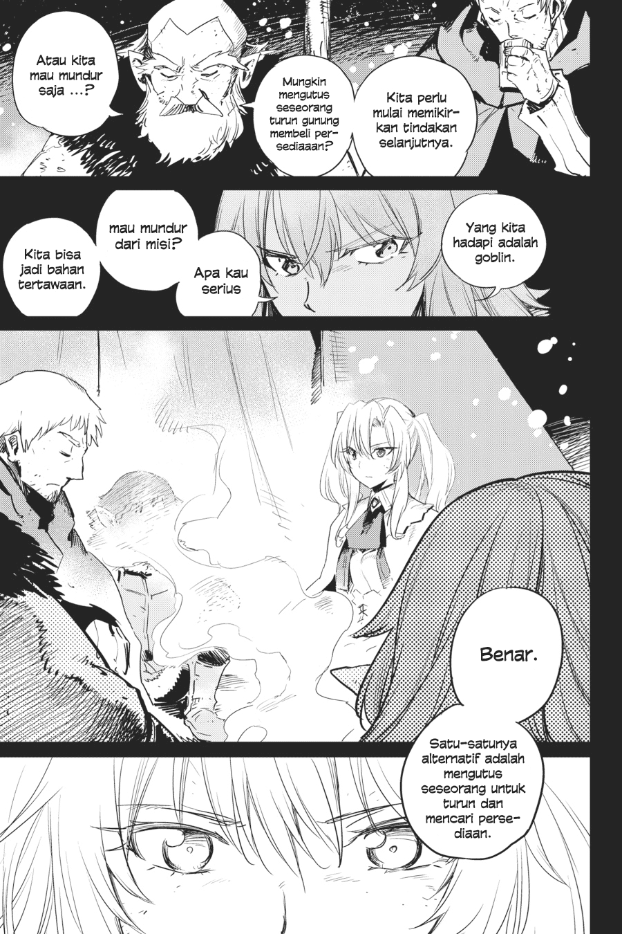 Halaman 30 dari Goblin Slayer Chapter 44