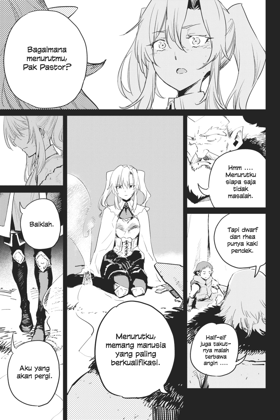 Halaman 32 dari Goblin Slayer Chapter 44
