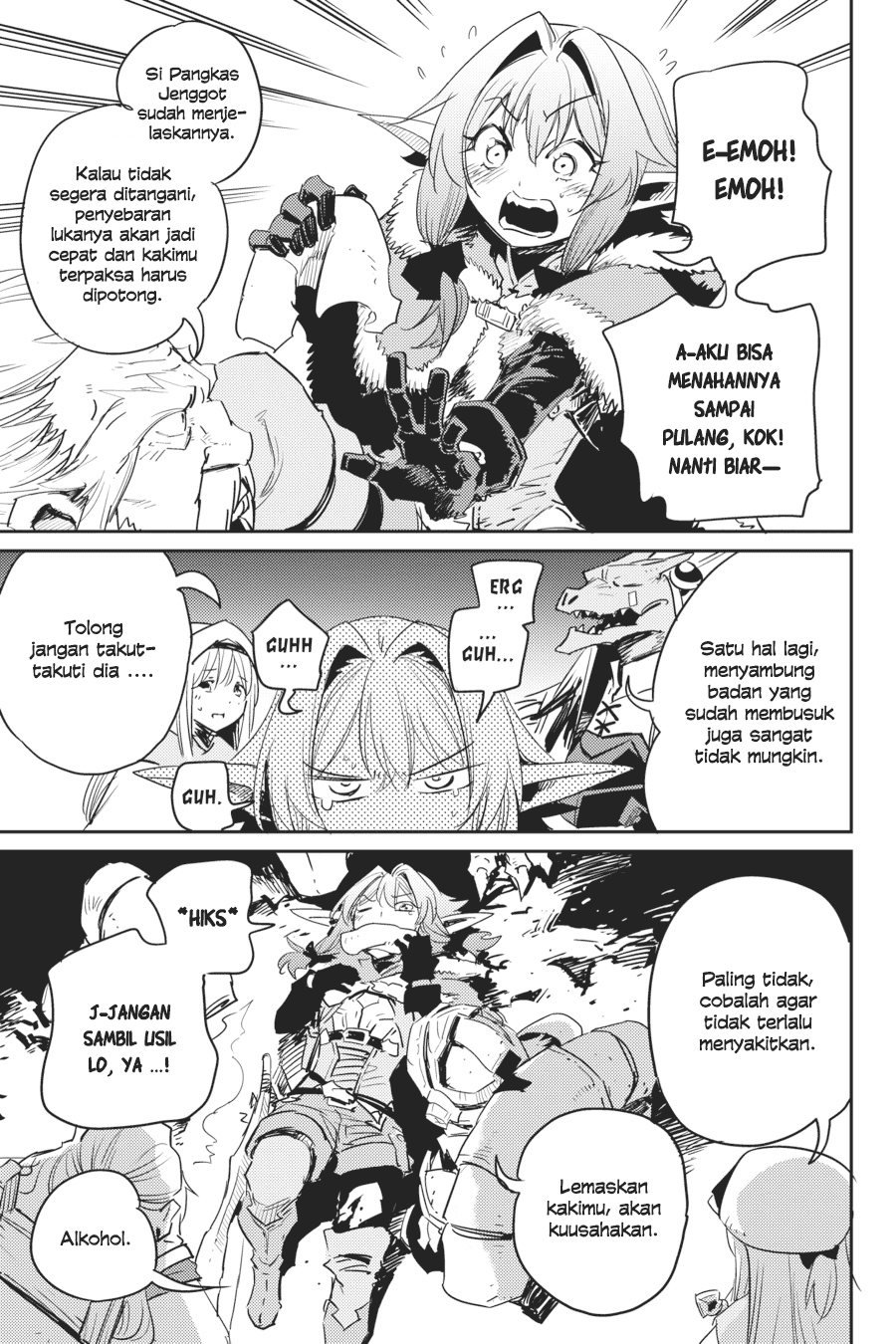Halaman 4 dari Goblin Slayer Chapter 44