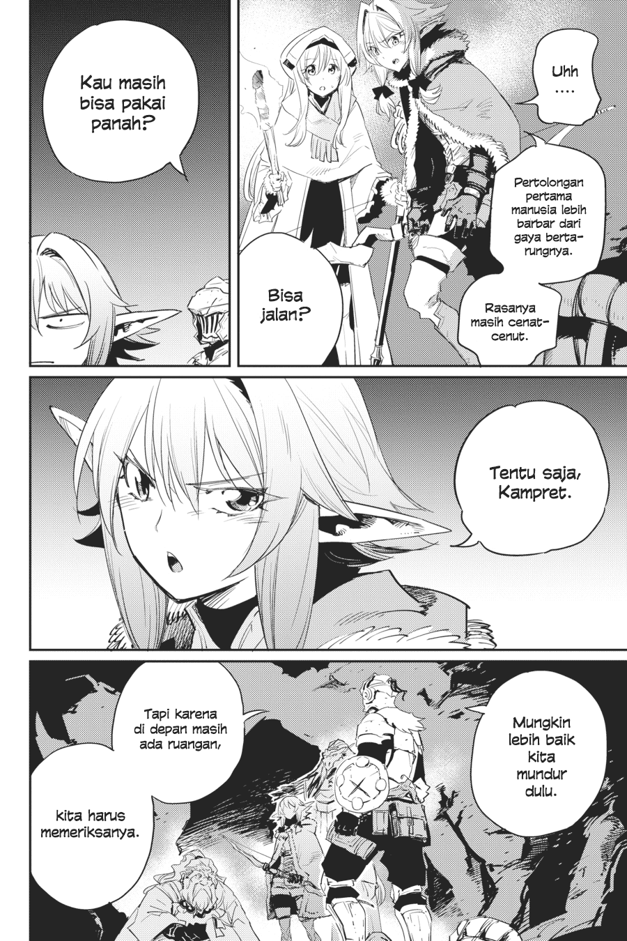 Halaman 9 dari Goblin Slayer Chapter 44
