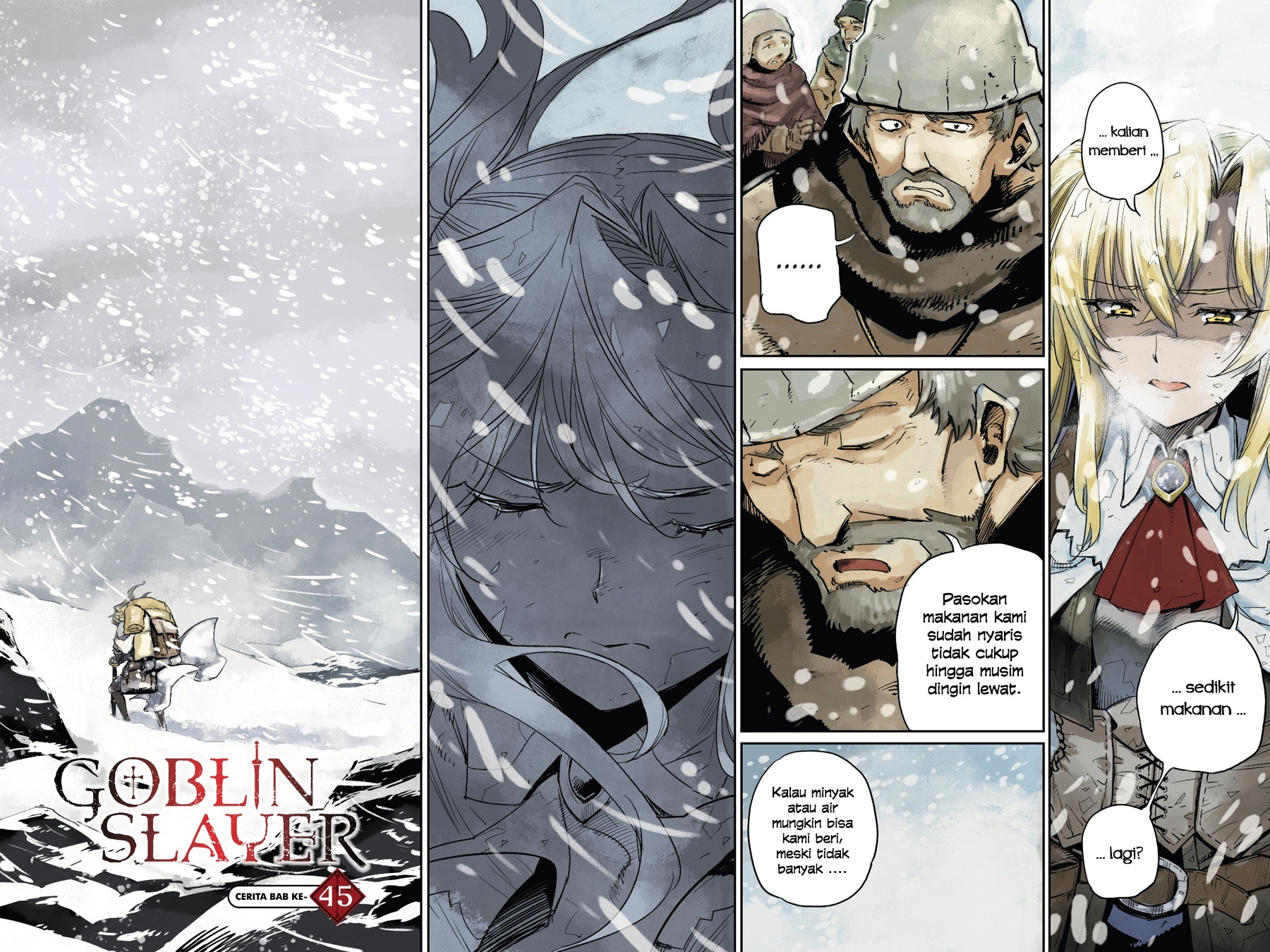 Halaman 3 dari Goblin Slayer Chapter 45
