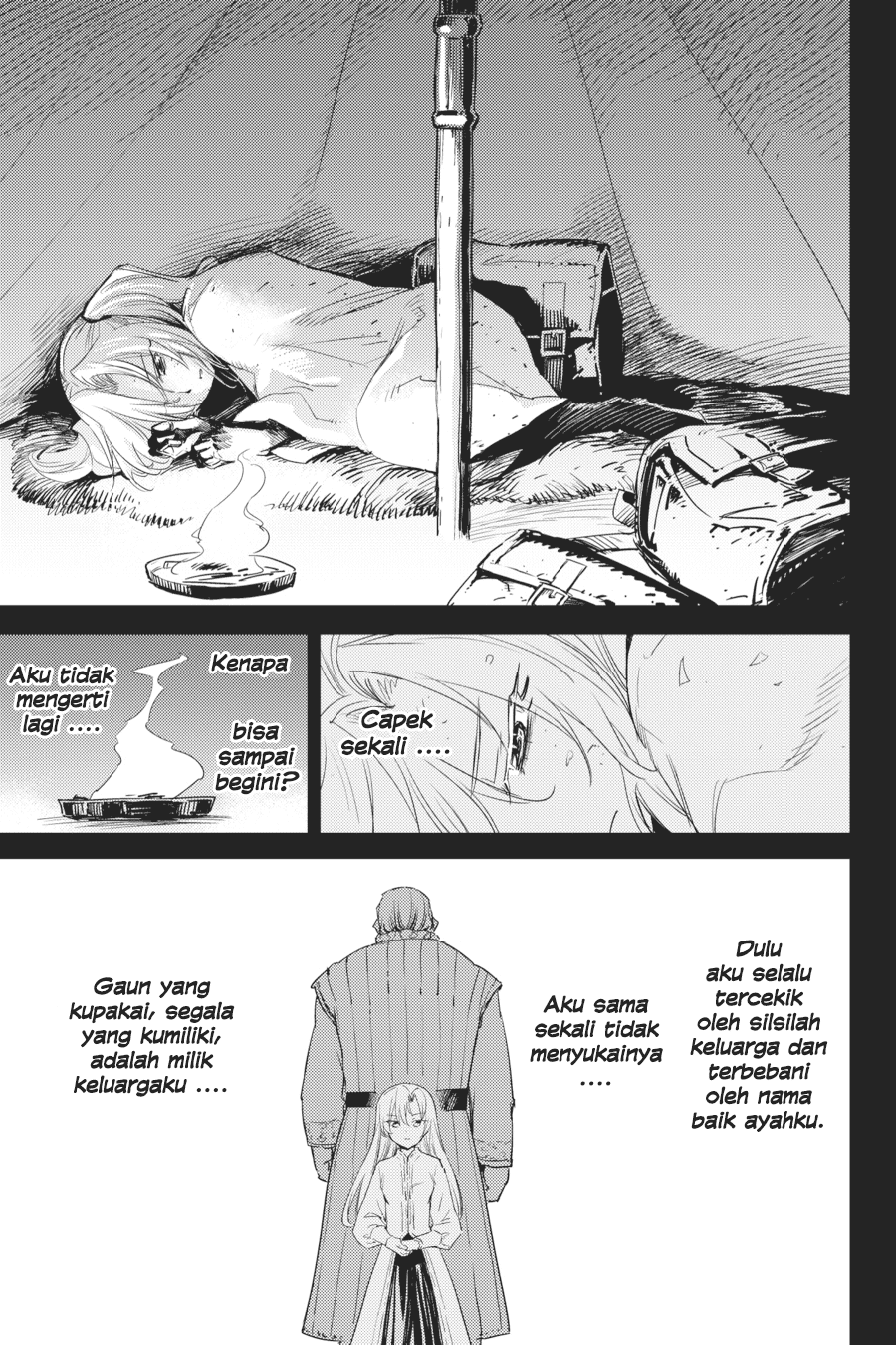Halaman 7 dari Goblin Slayer Chapter 45