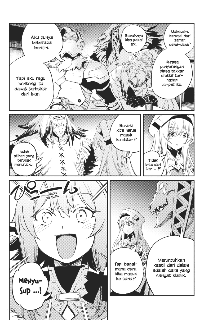 Halaman 11 dari Goblin Slayer Chapter 46