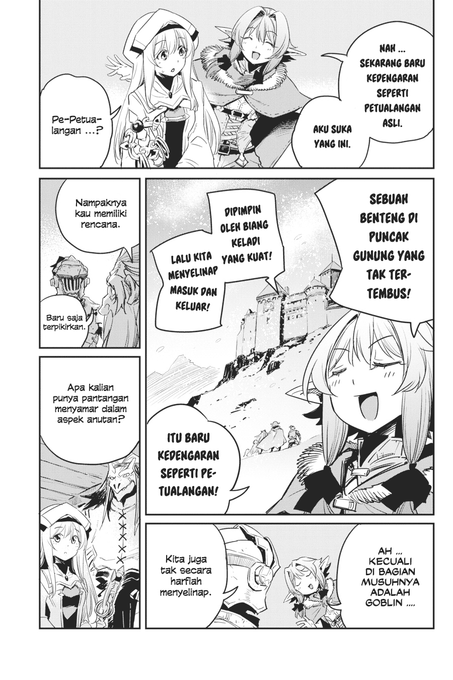 Halaman 12 dari Goblin Slayer Chapter 46