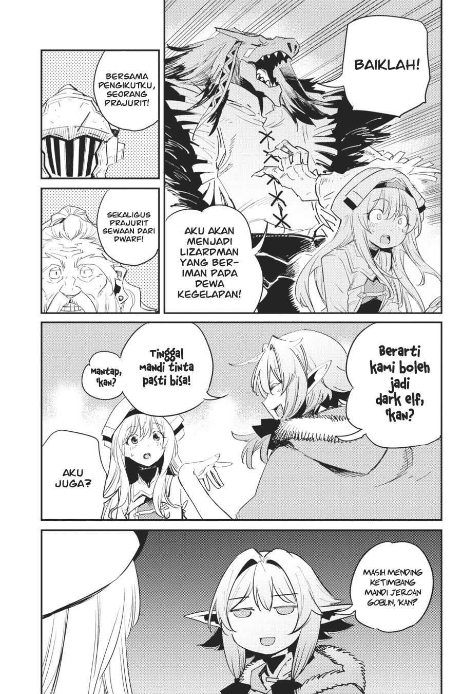 Halaman 14 dari Goblin Slayer Chapter 46