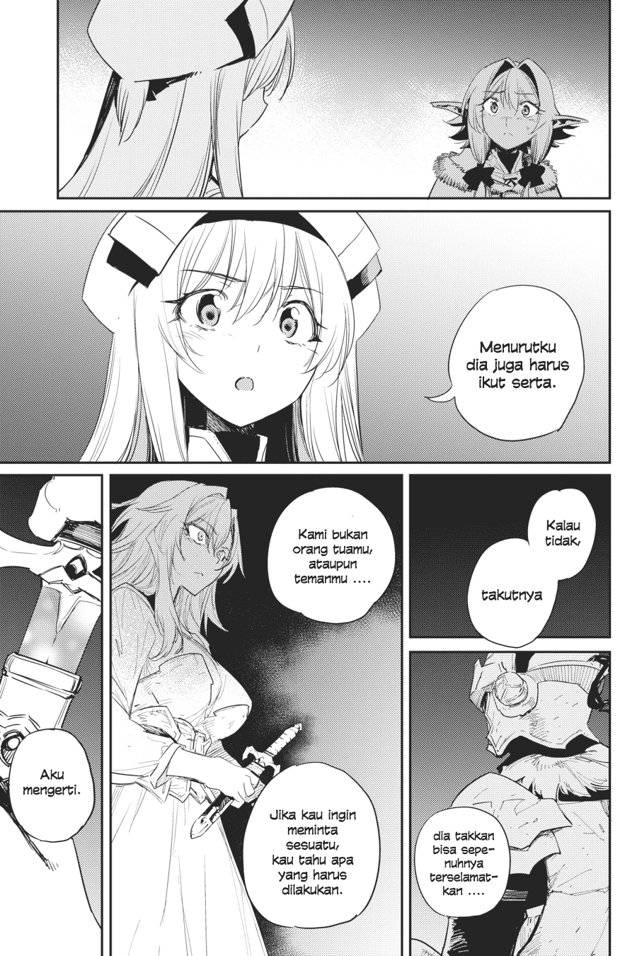 Halaman 22 dari Goblin Slayer Chapter 46