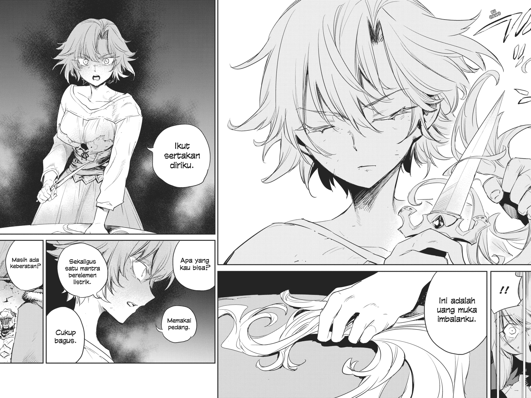 Halaman 23 dari Goblin Slayer Chapter 46