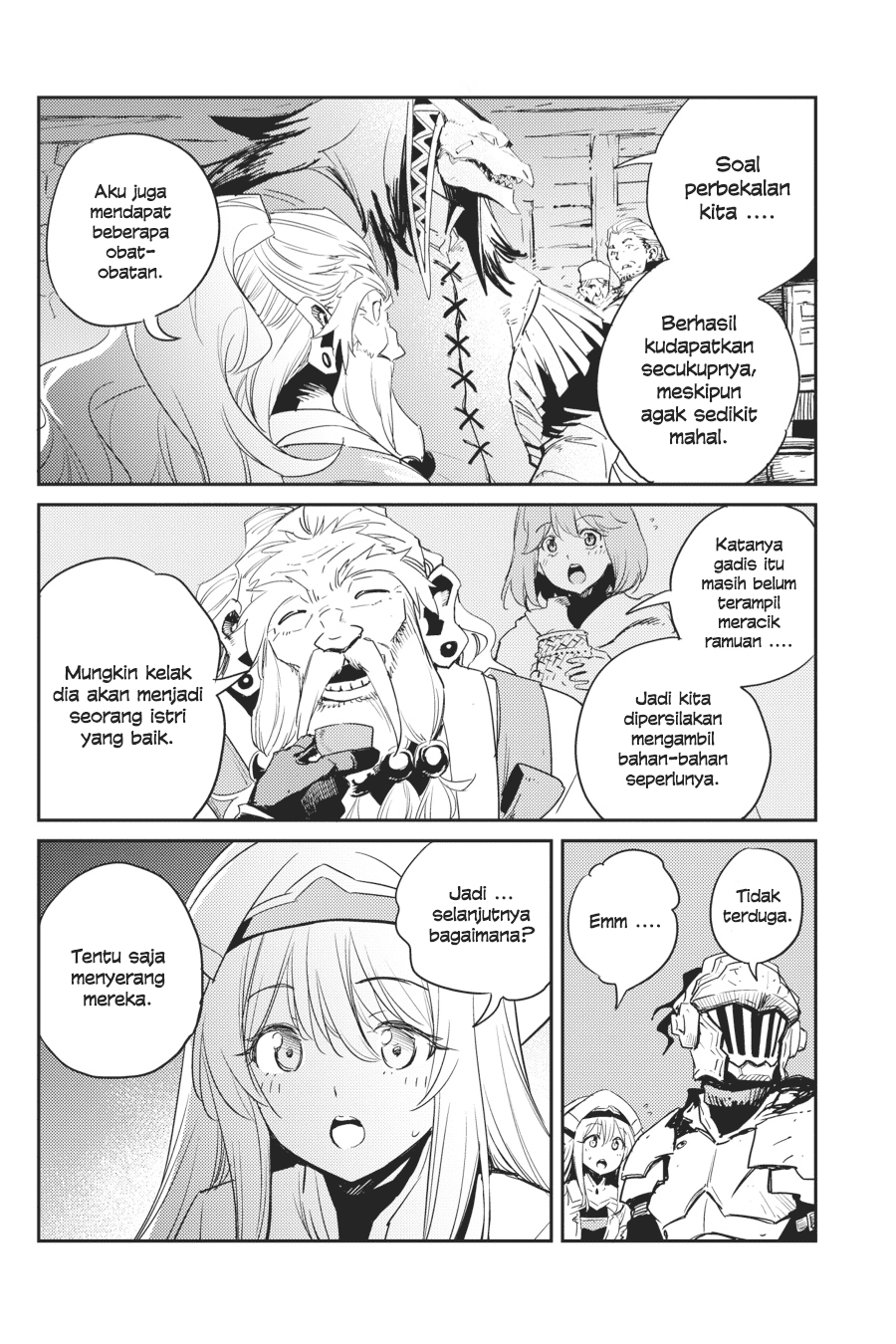 Halaman 9 dari Goblin Slayer Chapter 46