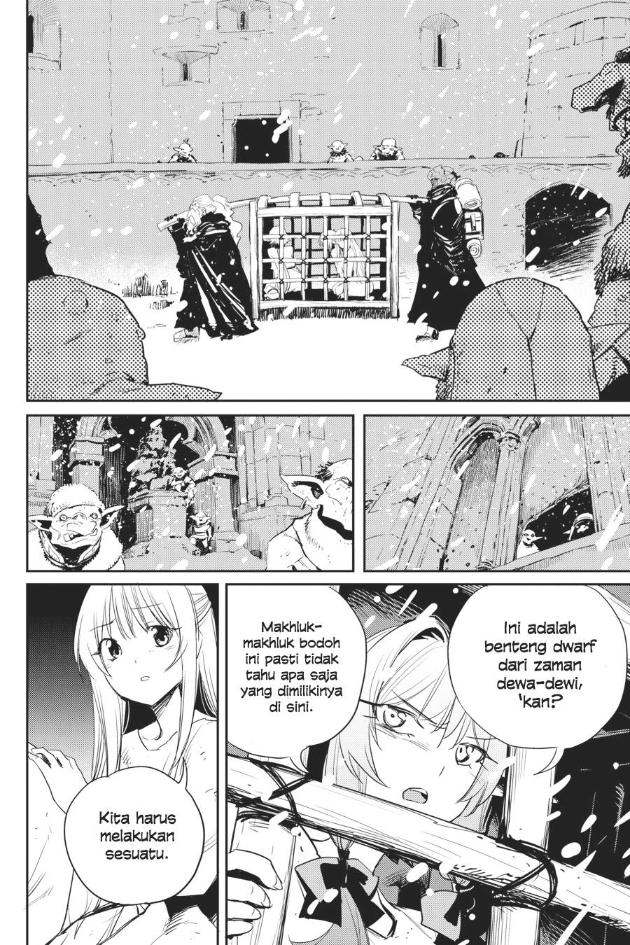 Halaman 15 dari Goblin Slayer Chapter 47