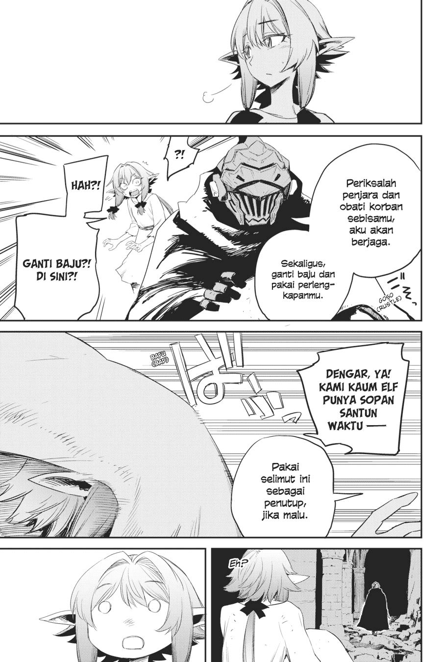 Halaman 12 dari Goblin Slayer Chapter 48