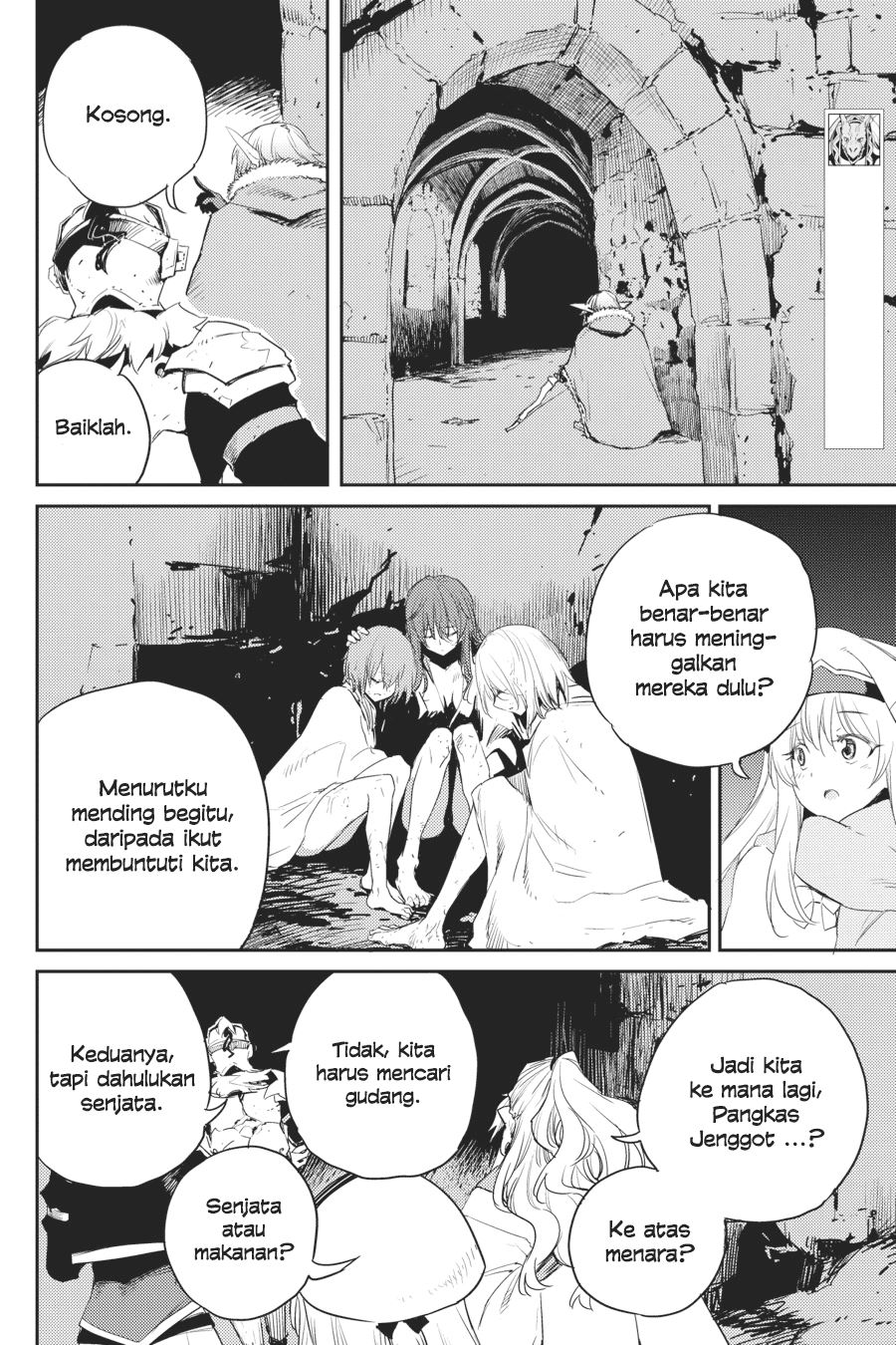 Halaman 16 dari Goblin Slayer Chapter 48