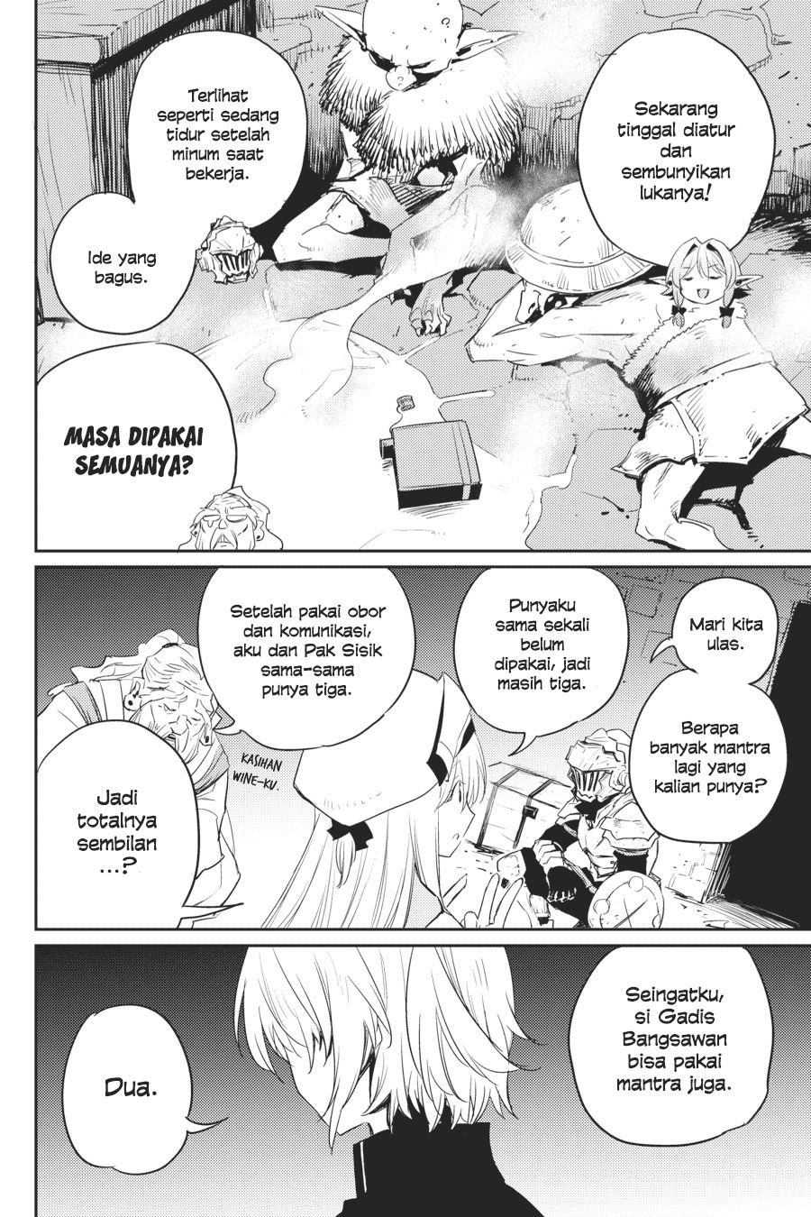 Halaman 20 dari Goblin Slayer Chapter 48