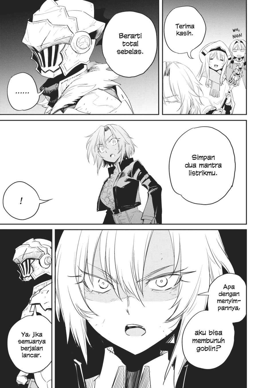 Halaman 21 dari Goblin Slayer Chapter 48