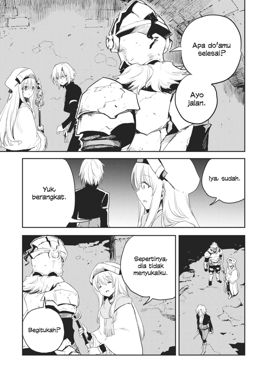 Halaman 25 dari Goblin Slayer Chapter 48