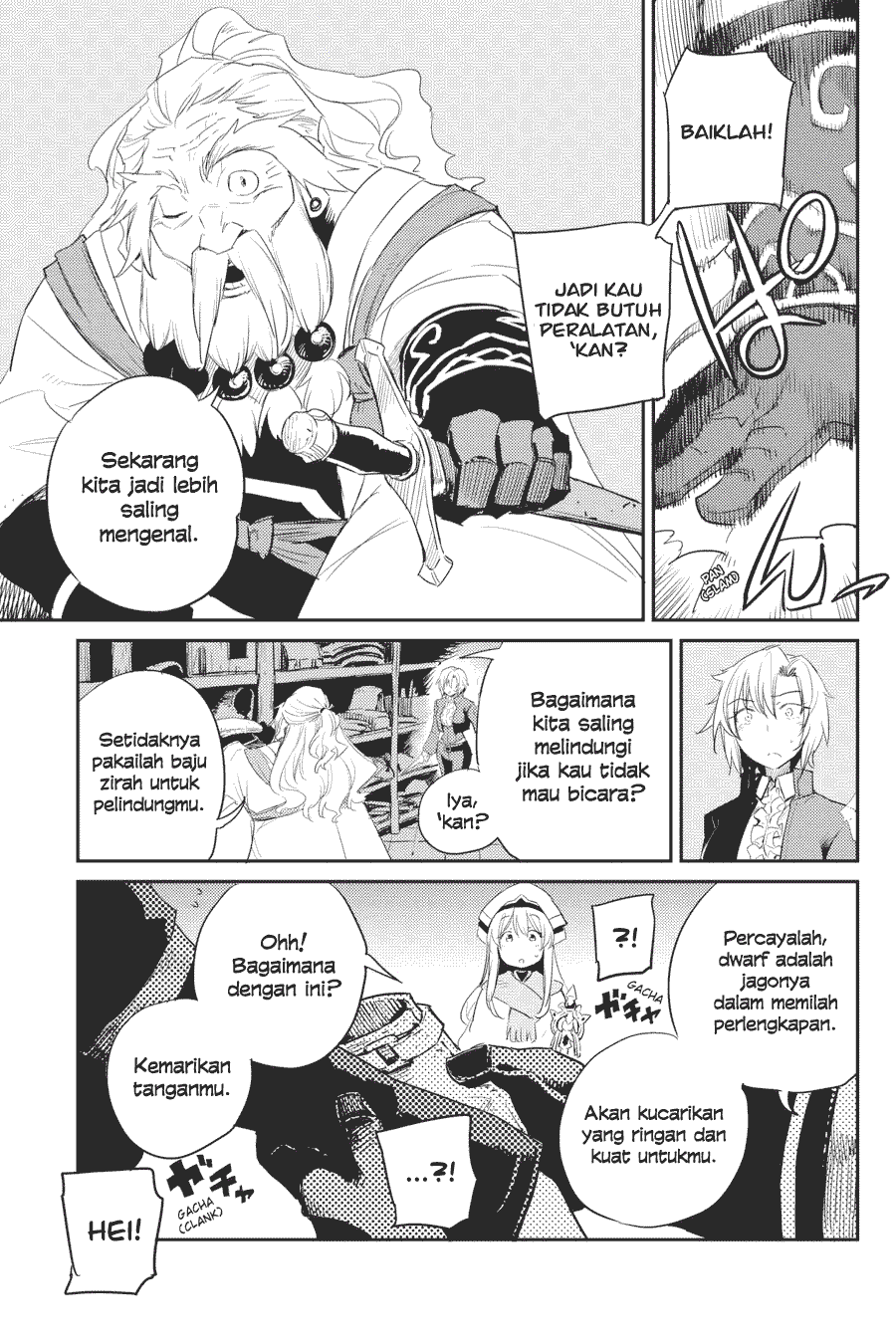 Halaman 10 dari Goblin Slayer Chapter 49