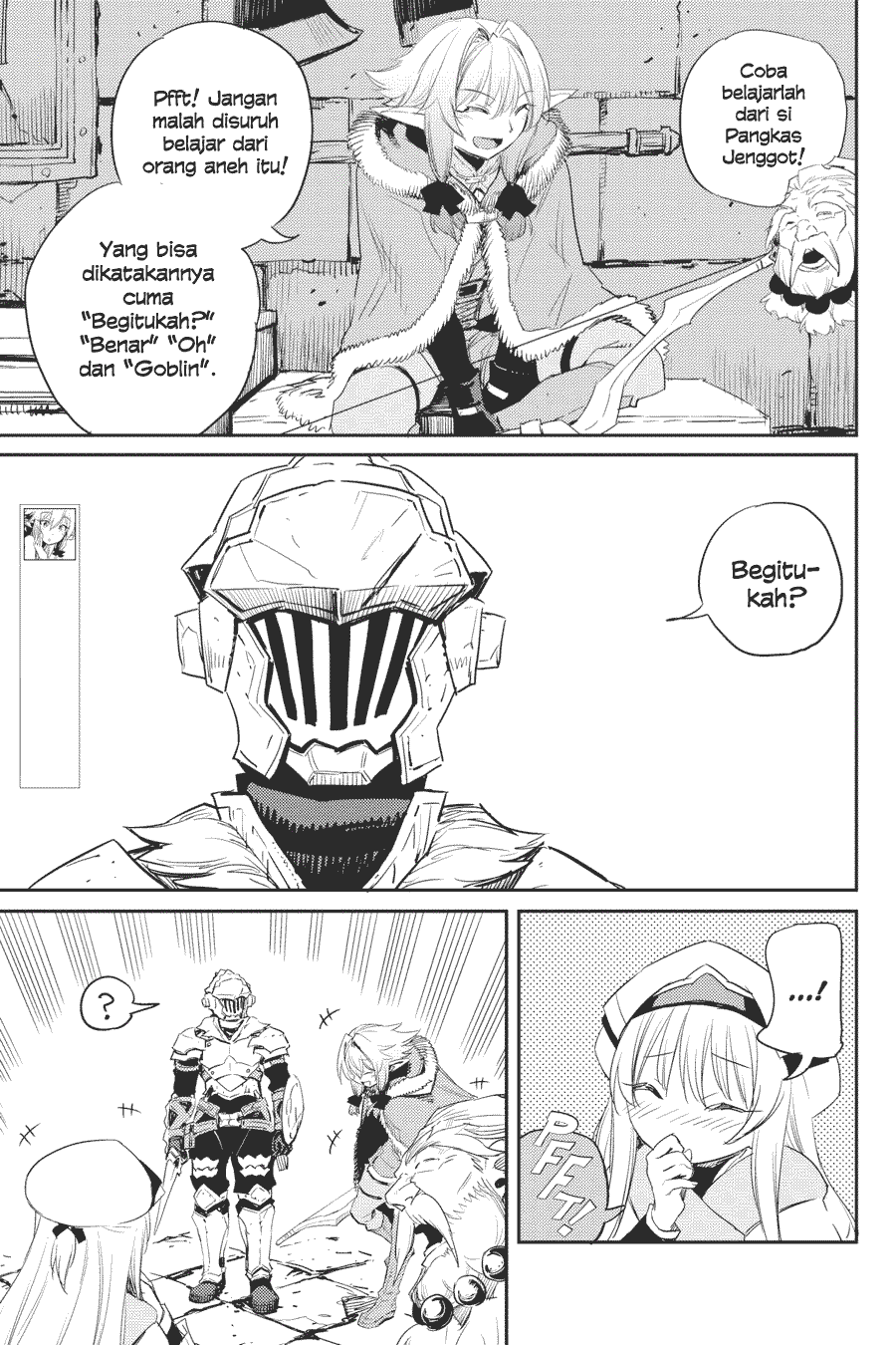 Halaman 12 dari Goblin Slayer Chapter 49