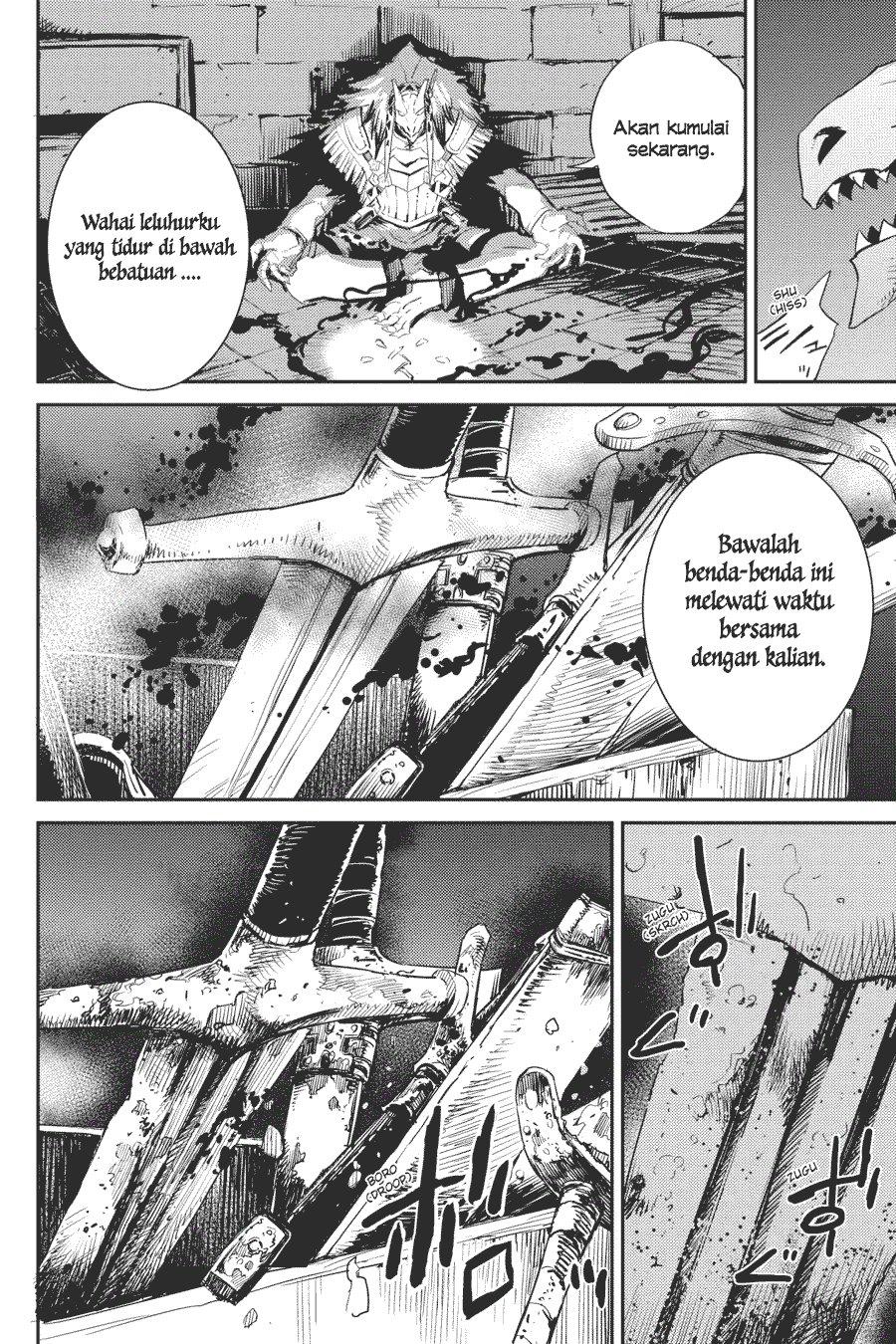 Halaman 13 dari Goblin Slayer Chapter 49