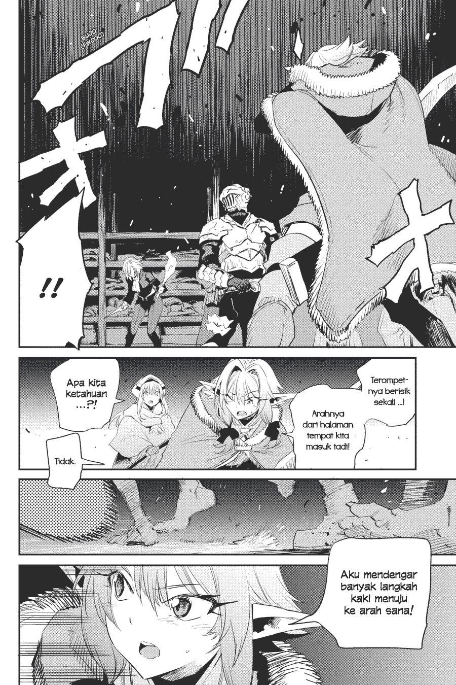 Halaman 15 dari Goblin Slayer Chapter 49