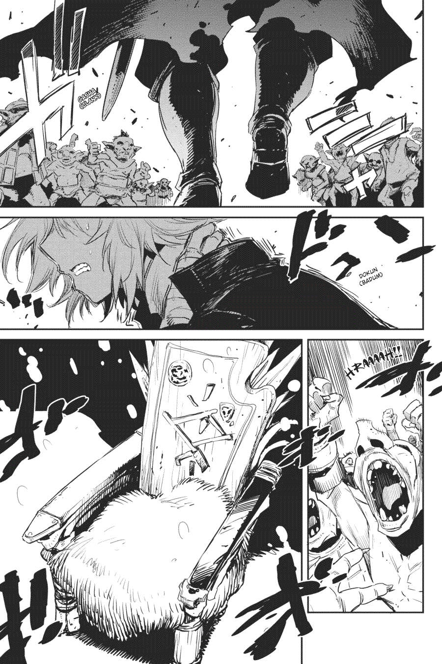 Halaman 18 dari Goblin Slayer Chapter 49