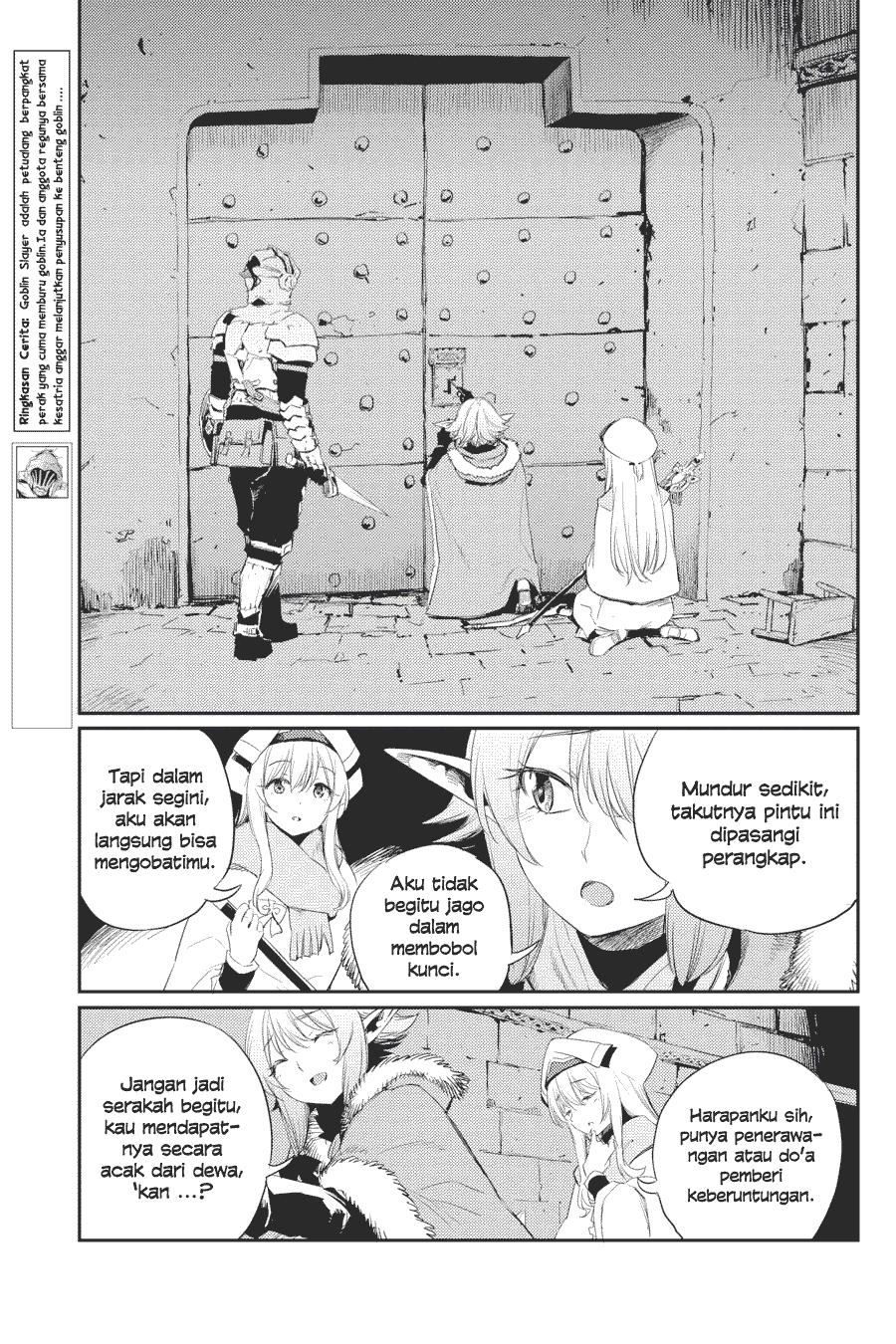 Halaman 2 dari Goblin Slayer Chapter 49