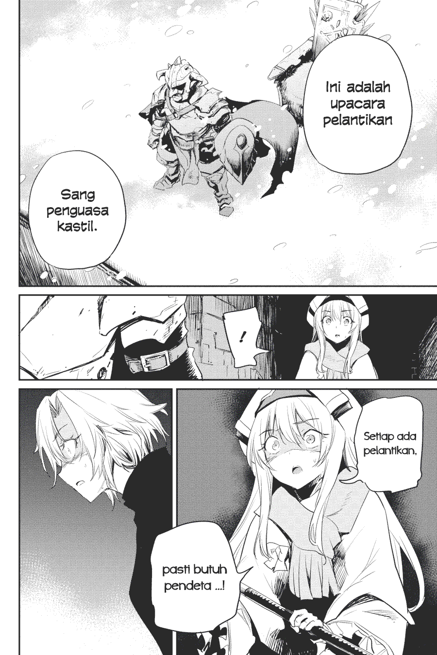 Halaman 22 dari Goblin Slayer Chapter 49