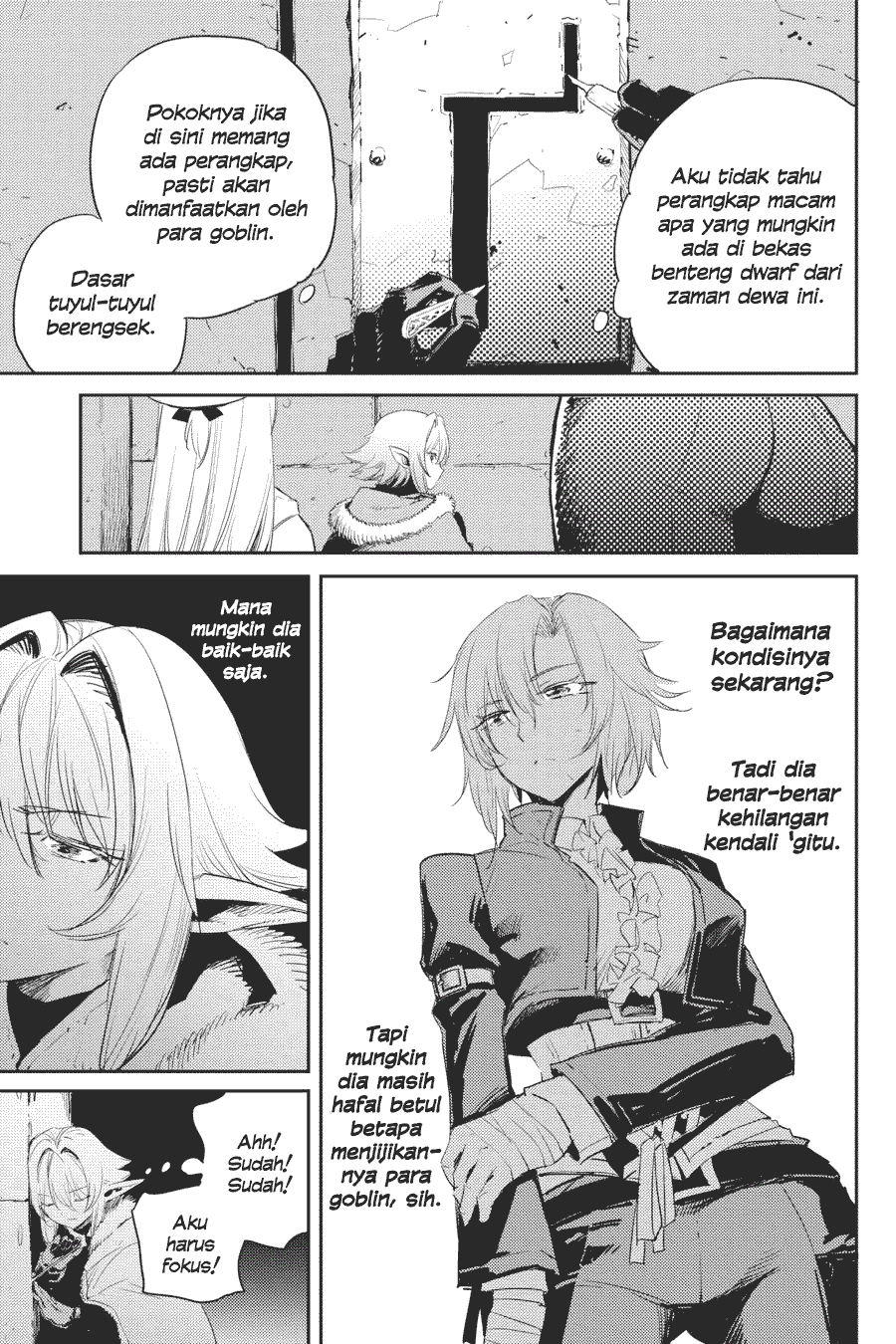 Halaman 4 dari Goblin Slayer Chapter 49