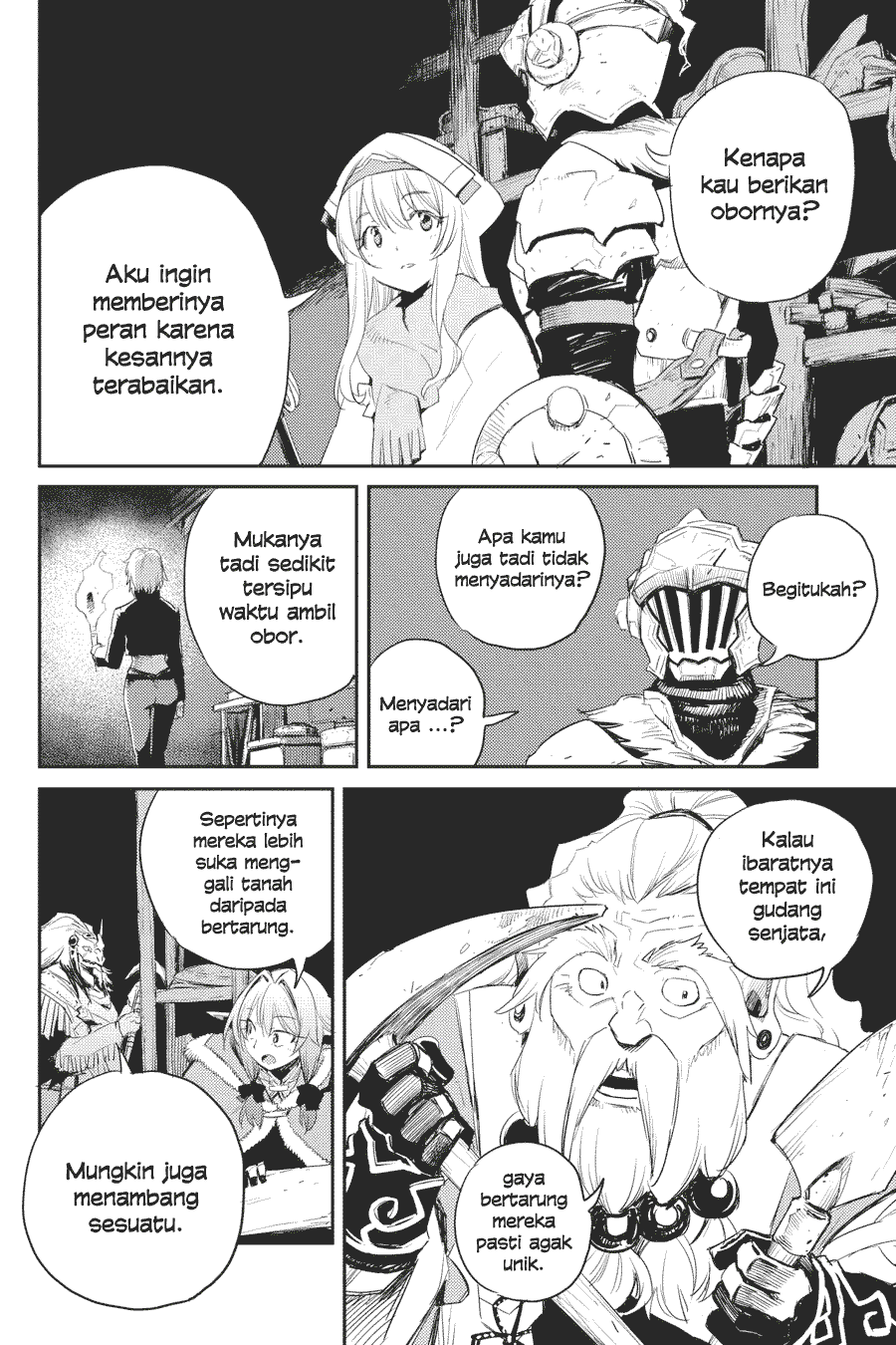 Halaman 7 dari Goblin Slayer Chapter 49
