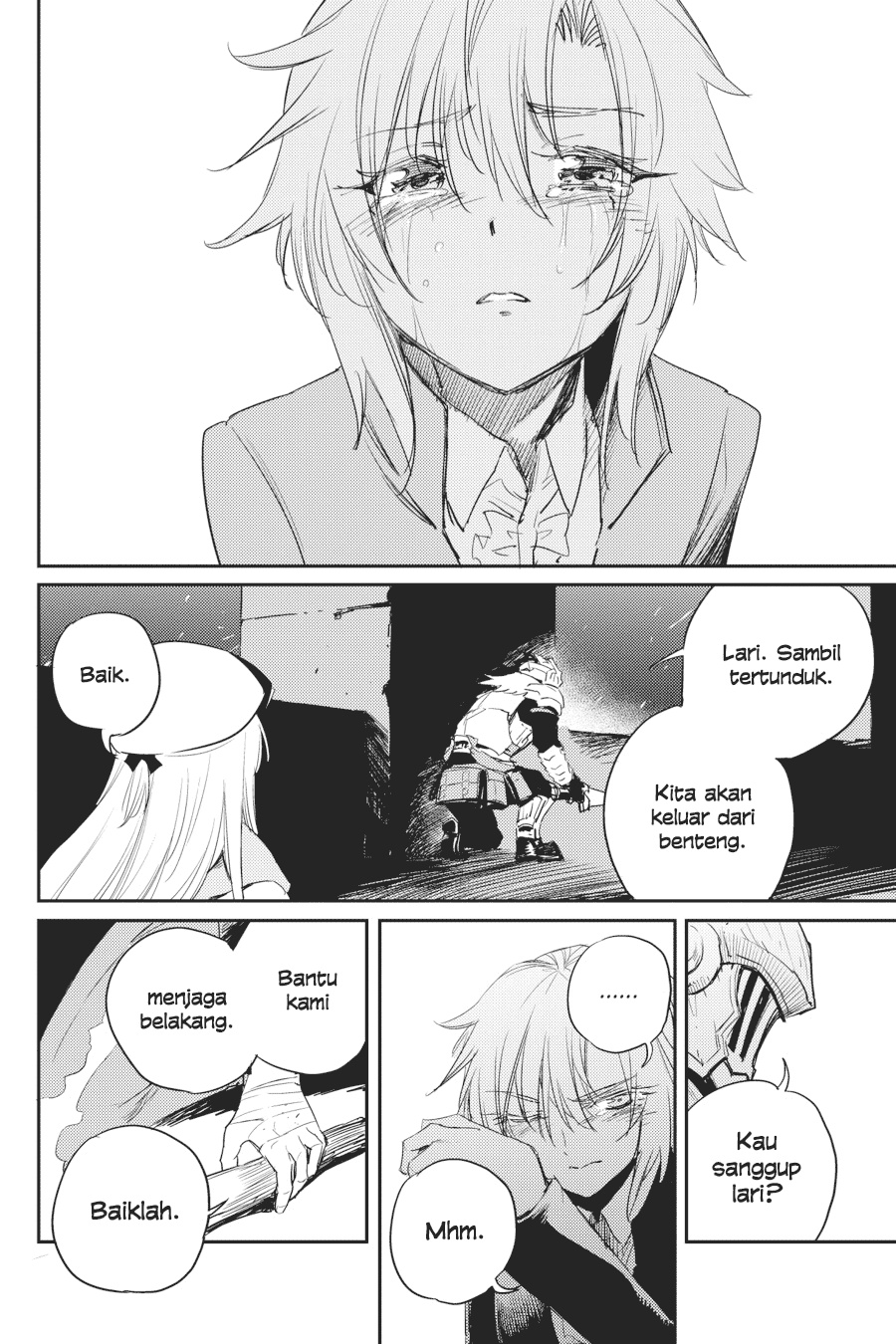 Halaman 10 dari Goblin Slayer Chapter 50