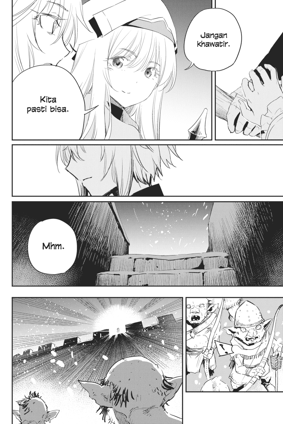 Halaman 12 dari Goblin Slayer Chapter 50