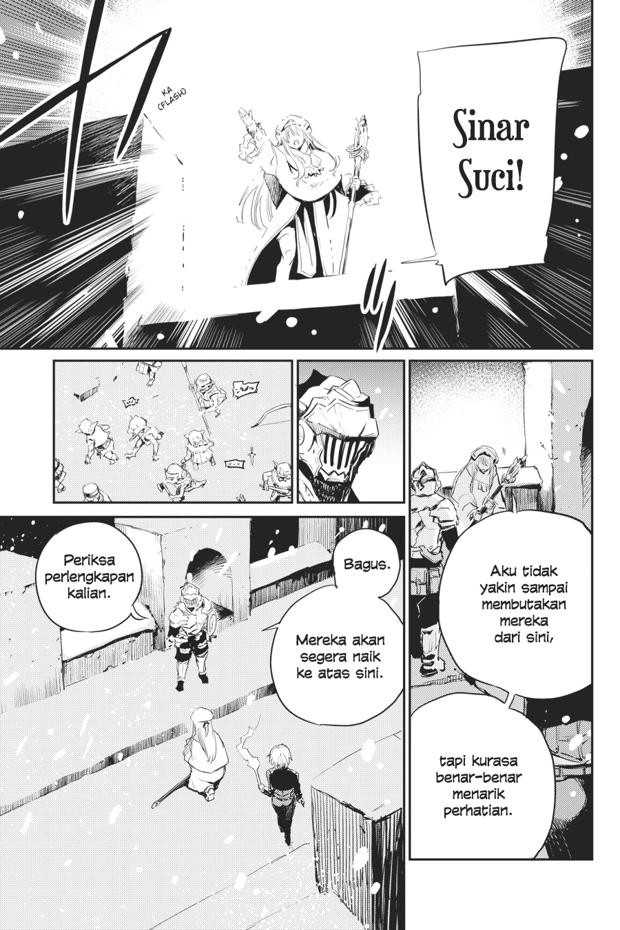 Halaman 13 dari Goblin Slayer Chapter 50