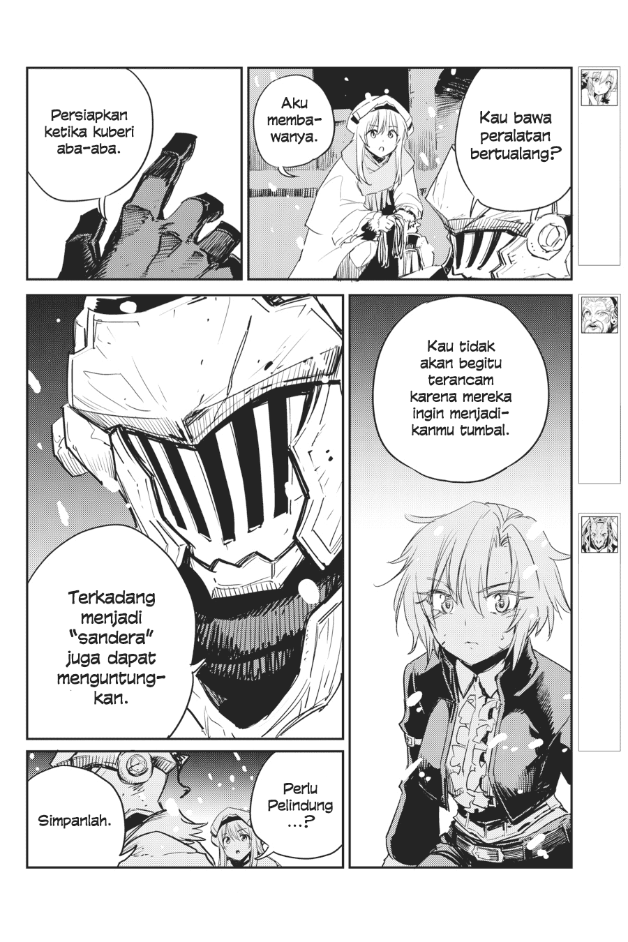 Halaman 14 dari Goblin Slayer Chapter 50