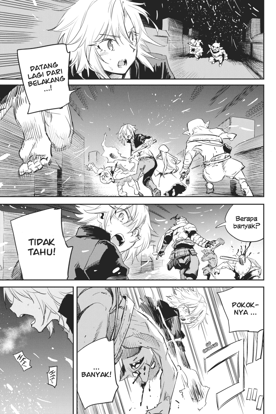 Halaman 19 dari Goblin Slayer Chapter 50