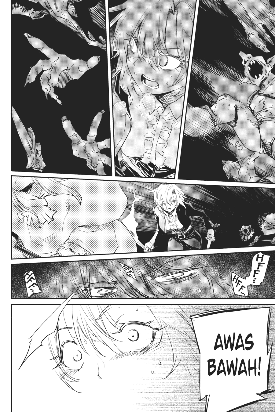 Halaman 20 dari Goblin Slayer Chapter 50