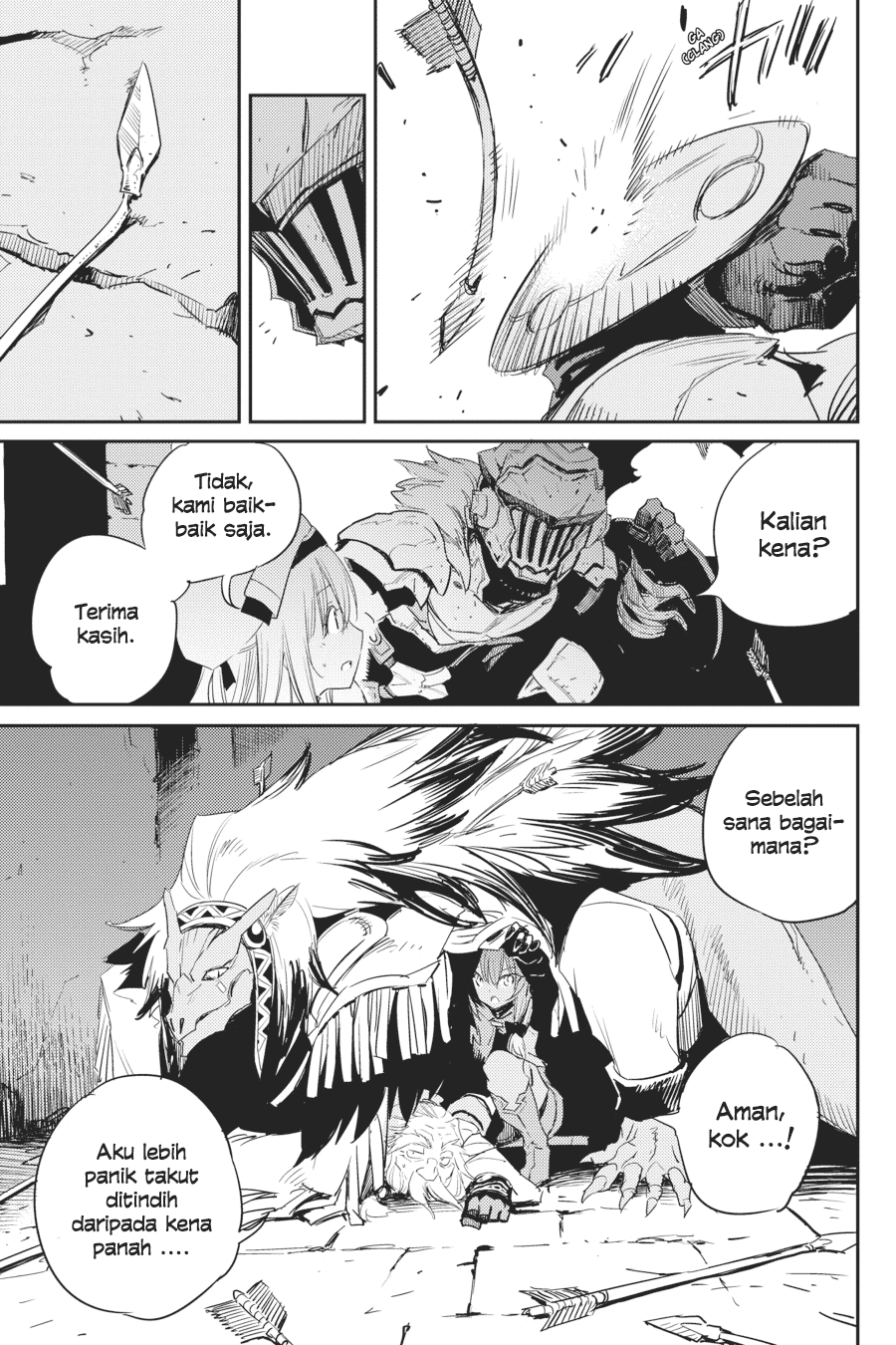 Halaman 4 dari Goblin Slayer Chapter 50