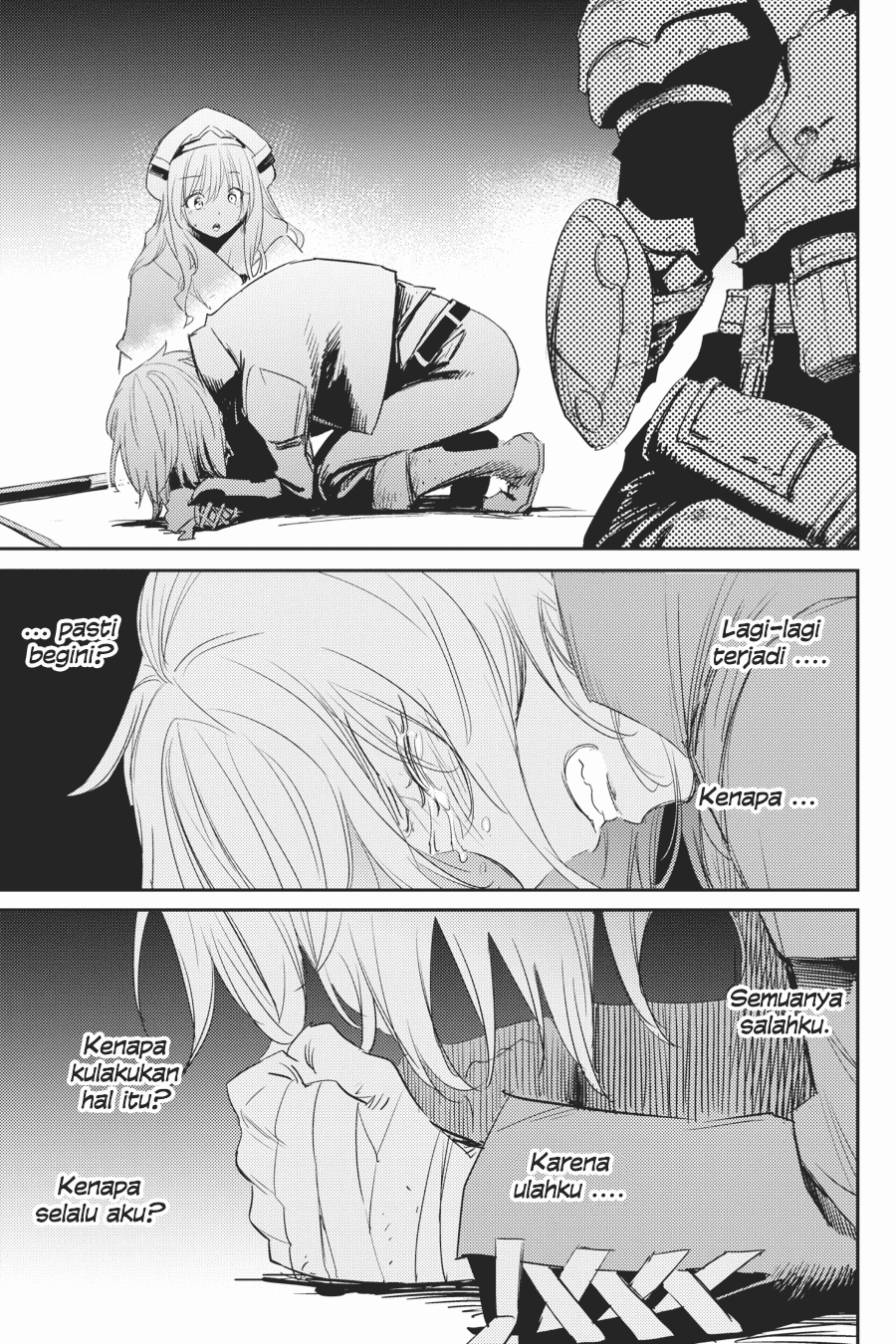 Halaman 6 dari Goblin Slayer Chapter 50